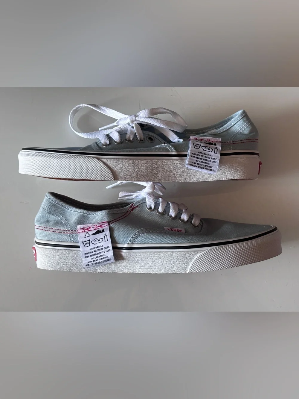 Vans DIY Authentic Sneaker in Light Blue Men’s 6.5/Women’s 8 New Without Box